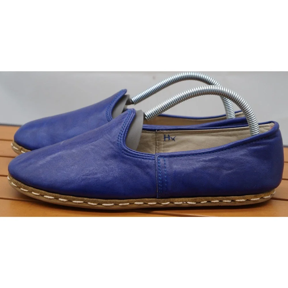 Sabah Loafer Size 40/ 8.5 leather Slip On Shoes Turkey Handmade